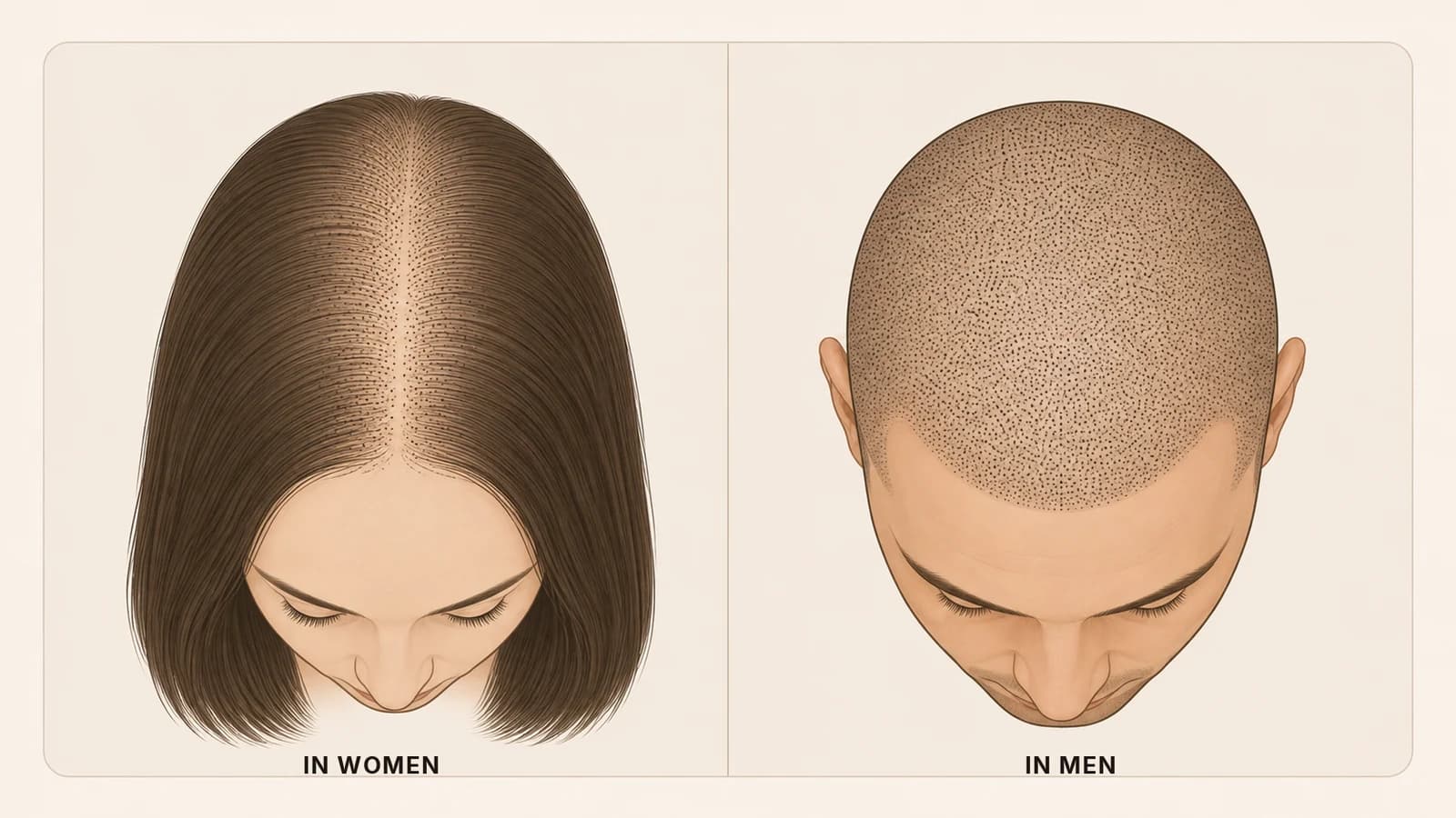 How scalp micropigmentation differs for women and for men